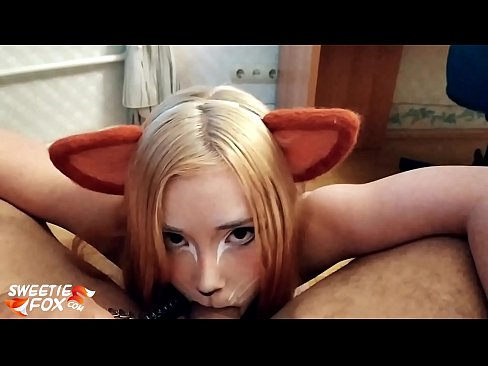 ❤️ Kitsune yutmoq Dik va uning og'ziga cum ❤️❌ Anal porno uz.naughtyhentai.ru ❤